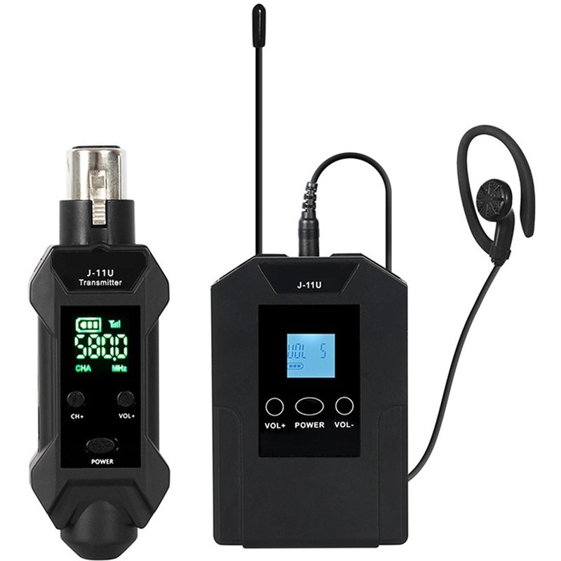 In Ear Monitors For Singers - Monitor In-Ear Nirkabel J-11U Stereo Stage
