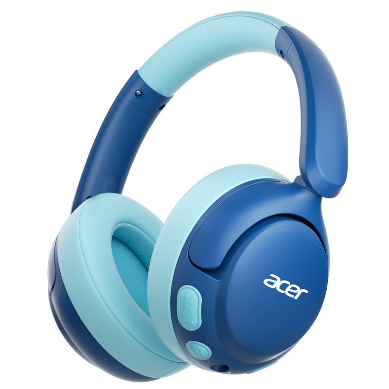 Anc Wireless Over Ear Headphones - Acer OHR725 Headphone Bluetooth 5.4 Anak-anak