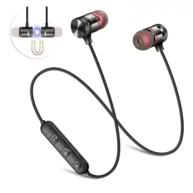 Magnetic Neckband Sports Earphones - 1-4Pcs Earphone Bluetooth Neckband In Ear