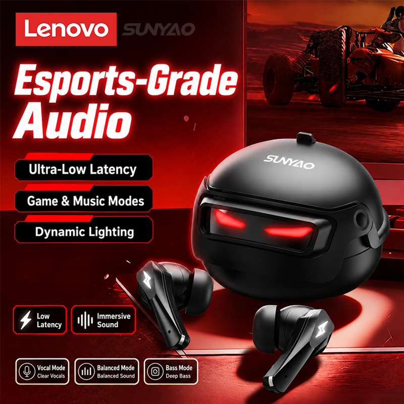 Headphones - Pilih Headset Gaming Lenovo GT101 Nirkabel