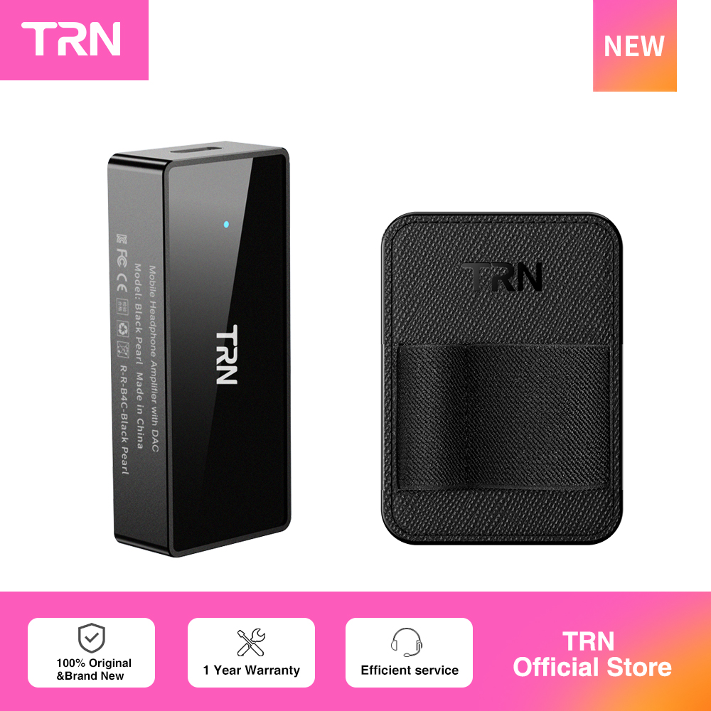 Planar Magnetic Iem Earphones - Tas Kejutan TRN: Black Pearl, Wave,