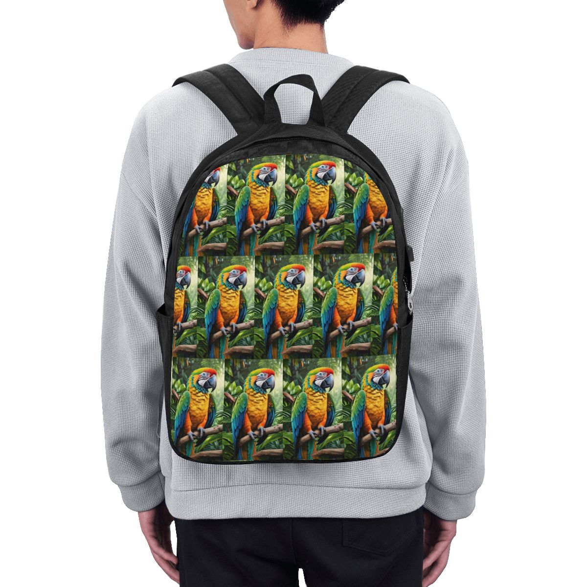 Laptops - Tas Ransel Burung Beo Macaw Lucu