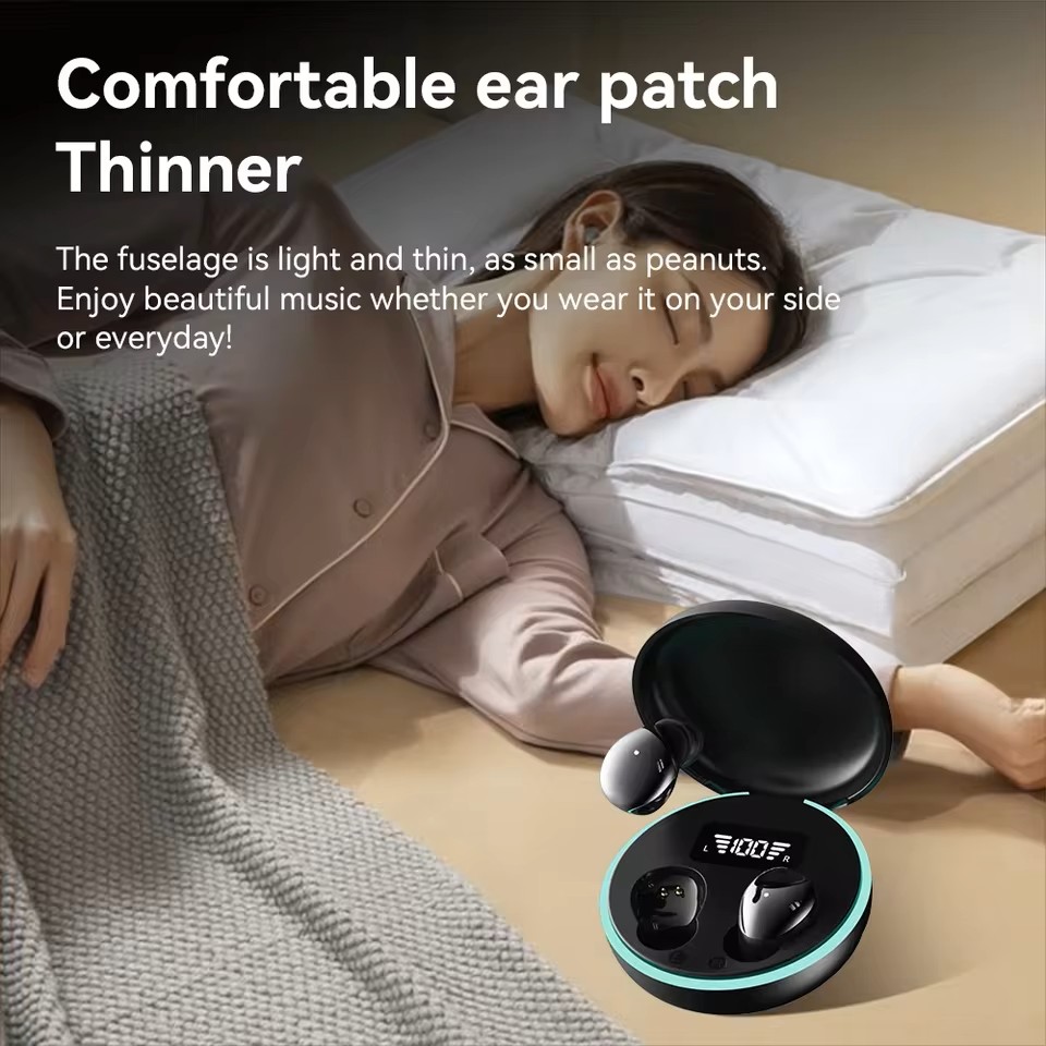 Earbud Bluetooth Nirkabel Mini - Sleep Mask Headphones Bluetooth ulasan dan harga