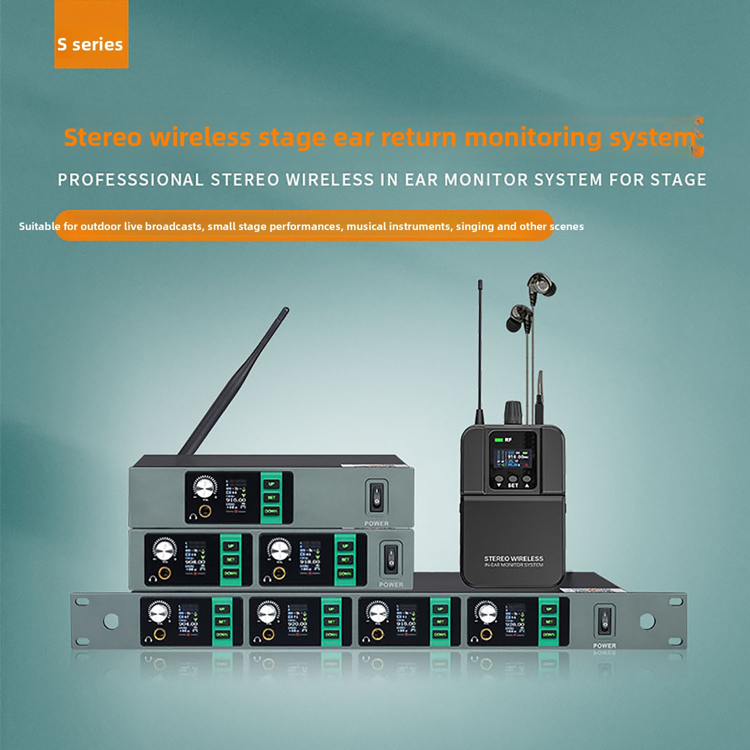 Sistem Monitoring Stereo Ear B - In Ear Monitors For Singers ulasan dan harga