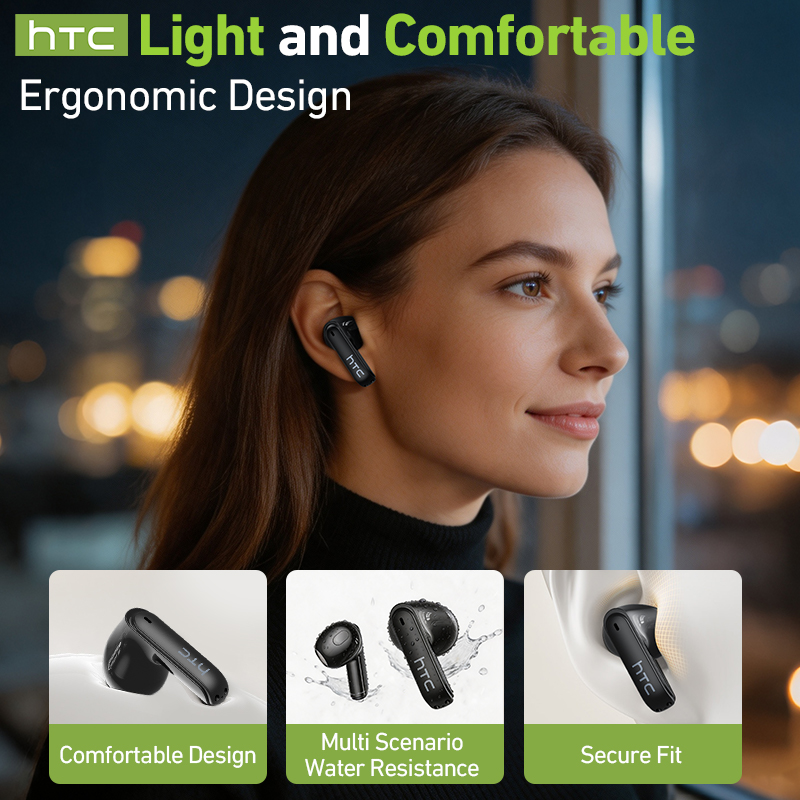 Headset TWS Gaming HTC NE94 de - Headphones ulasan dan harga