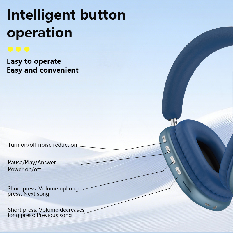 Headphone Nirkabel TD-20 Over  - Anc Wireless Over Ear Headphones ulasan dan harga