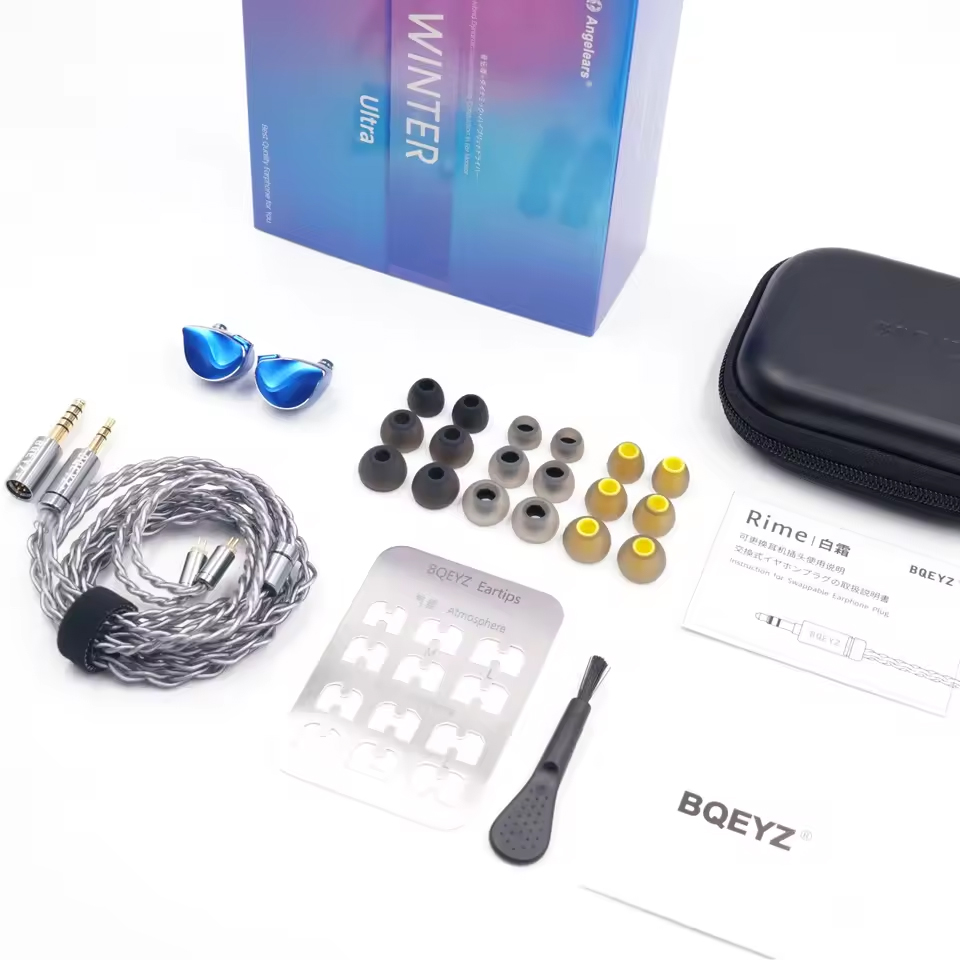 Angelears & BQEYZ Earphone In- - Planar Magnetic Iem Earphones ulasan dan harga