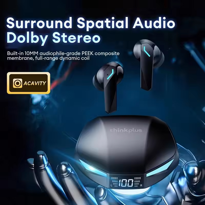 Earphone Bluetooth V5.4 Lenovo - Type C Wired Earphones With Mic ulasan dan harga