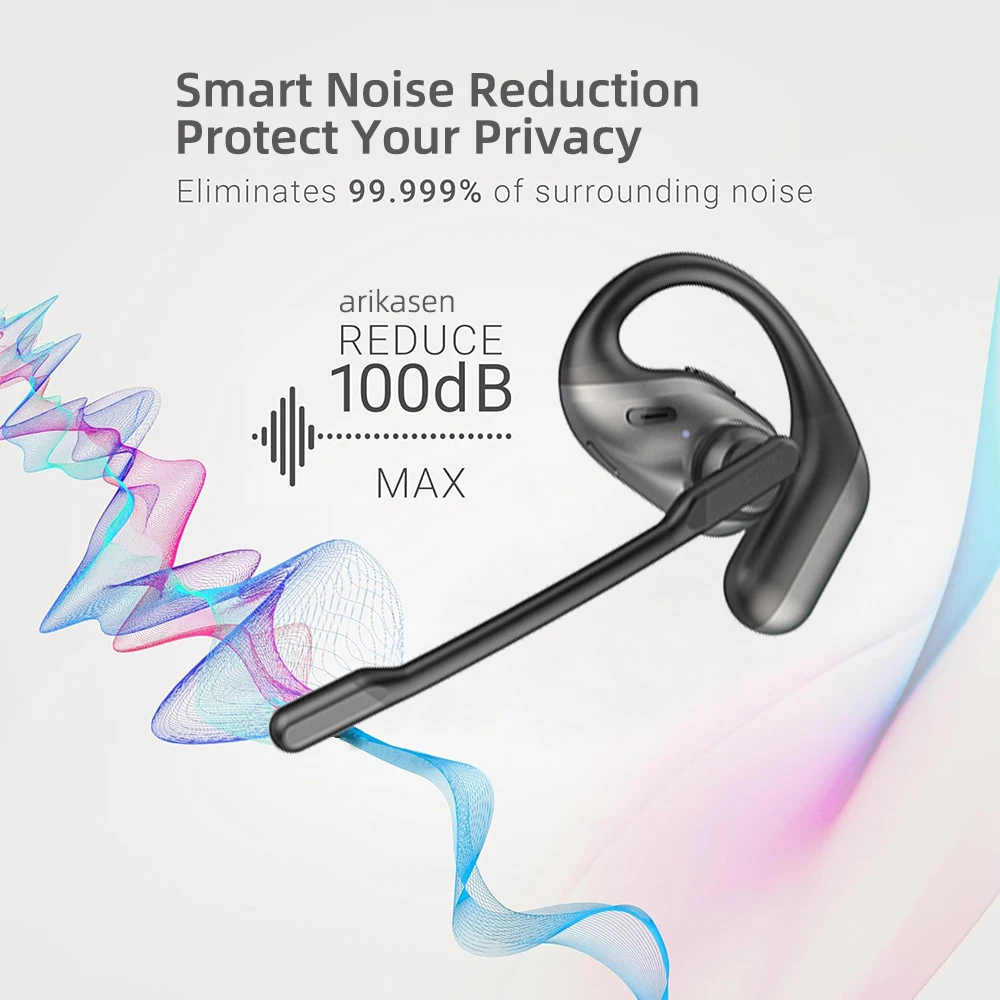Headset Bluetooth, Headset Nir - Bone Conduction Running Headphones ulasan dan harga