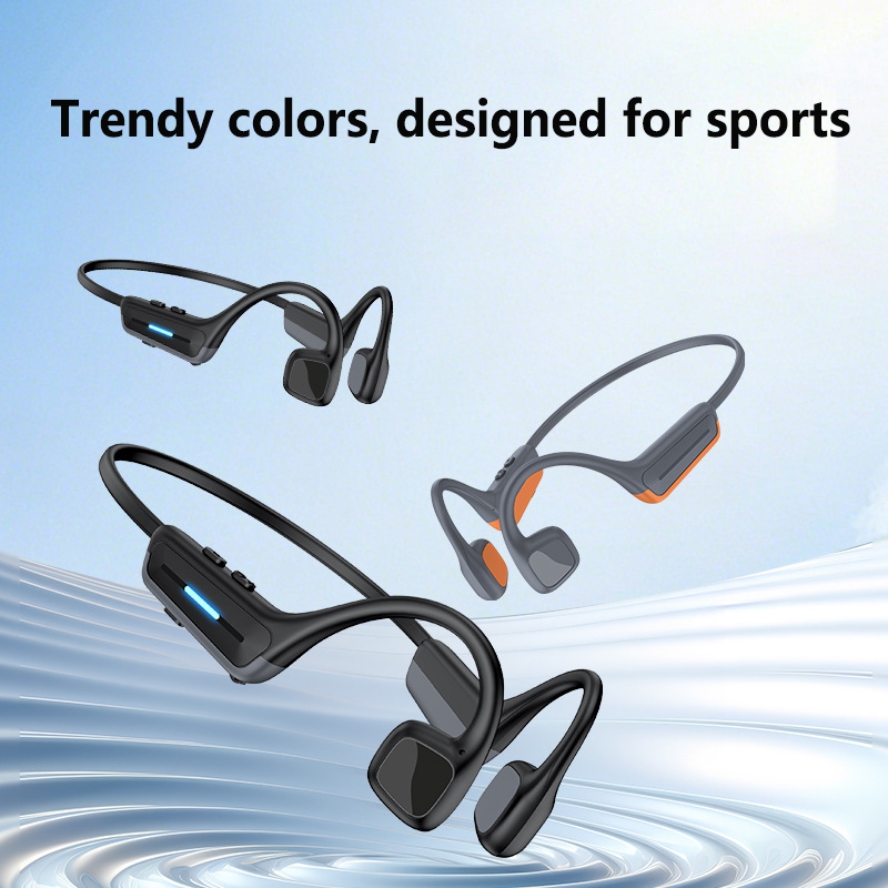Headphone Bluetooth Konduksi T - Bone Conduction Running Headphones ulasan dan harga
