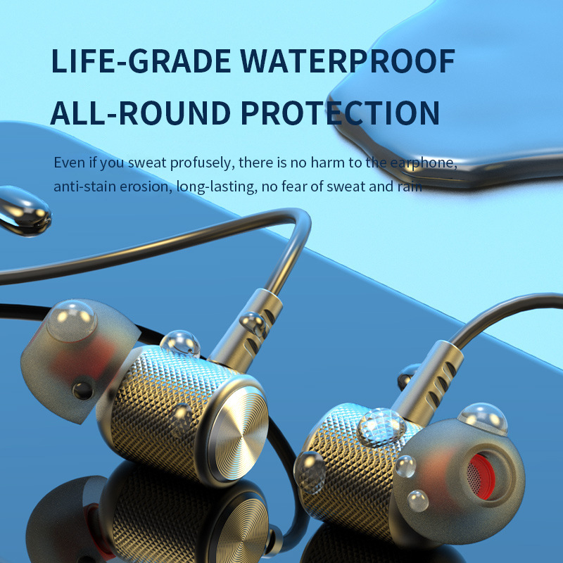 Earphone Bluetooth Nirkabel 9D - Magnetic Neckband Sports Earphones ulasan dan harga