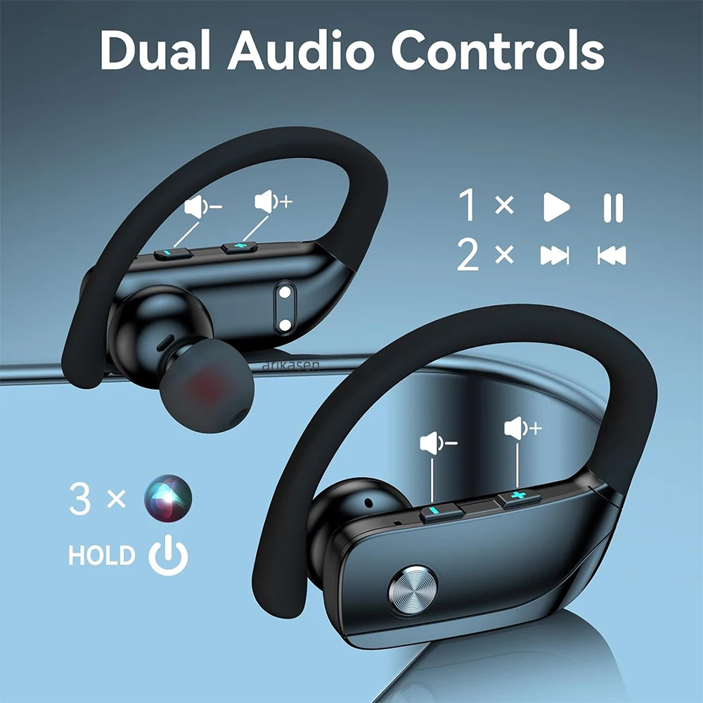 Earbud nirkabel Earphone Bluet - Anc Wireless Over Ear Headphones ulasan dan harga