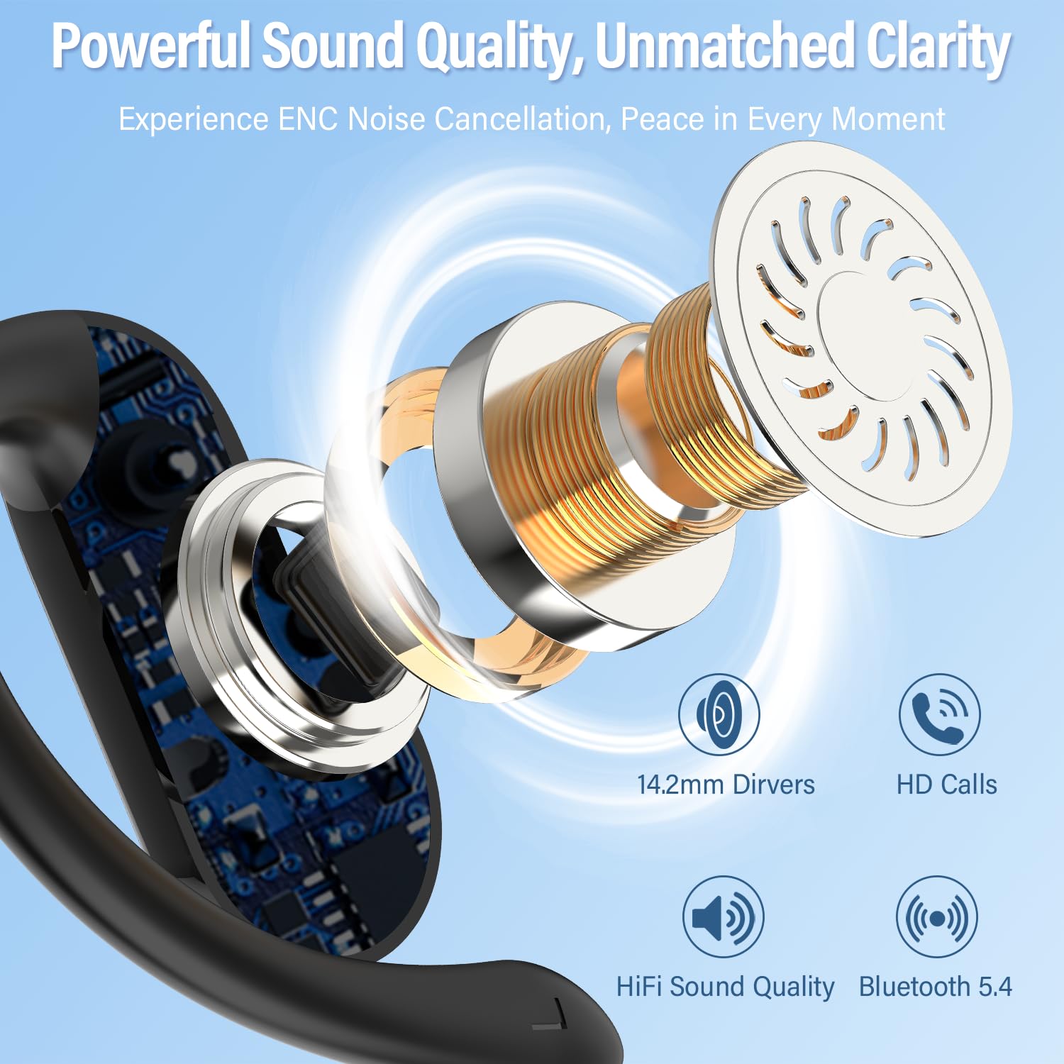 Earbud Open-Ear 2026 Bluetooth - Type C Wired Earphones With Mic ulasan dan harga