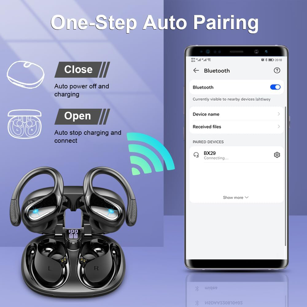 Earbud Nirkabel Olahraga, Head - Sleep Mask Headphones Bluetooth ulasan dan harga