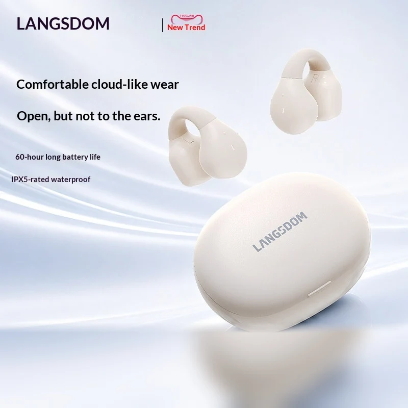 LANGSDOM TS03PRO, Headphone Bl - Bone Conduction Running Headphones ulasan dan harga