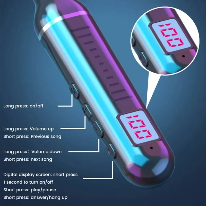 Earphone Bluetooth nirkabel he - Magnetic Neckband Sports Earphones ulasan dan harga