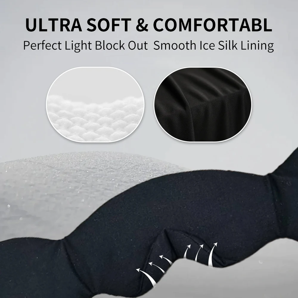 Masker Mata Bluetooth dengan H - Sleep Mask Headphones Bluetooth ulasan dan harga